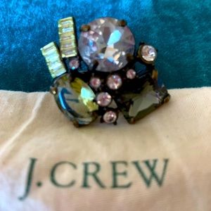 Unique J. Crew cocktail ring